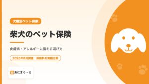 柴犬のペット保険の選び方｜皮膚病・アレルギーに備える相場と注意点を徹底解説